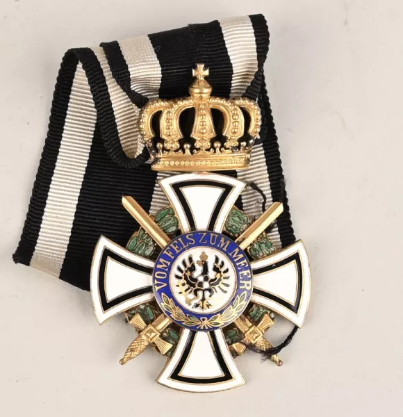 Prussian Hohenzollern "Kreuz der Ritter" or Knight Cross 1916-1918 Visuel 1 principal